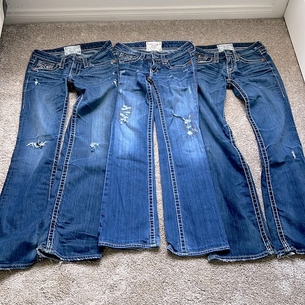 Big Star Jeans- 3 pairs!